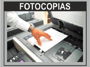 FOTOCOPIAS E IMPRESION DOCUMENTOS